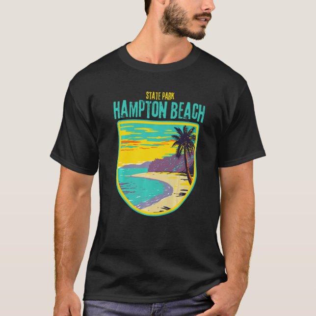 Camiseta Hampton Beach State Park New Hampshire (Anverso)