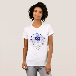 Camiseta Hamsa Evil Eye Hand