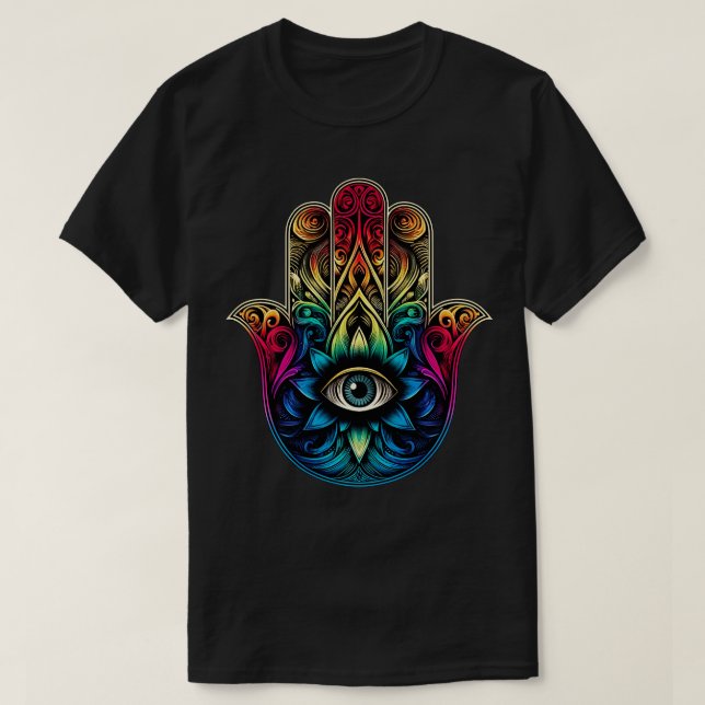 Camiseta Hamsa Hand (Diseño del anverso)