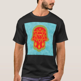 Camiseta Hamsa Para La Protección Y La Fuerza De Las Bendic
