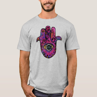 CAMISETA ** HAMSA ROSADOS **