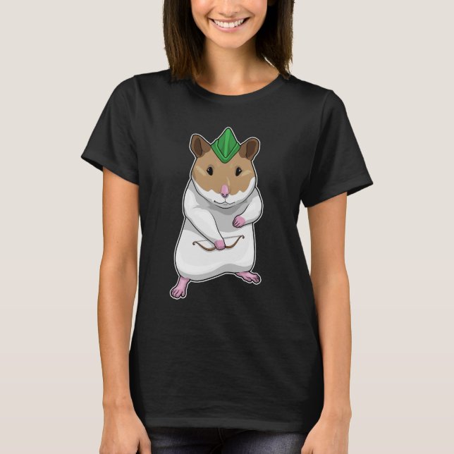 Camiseta Hamster Archer Bow (Anverso)