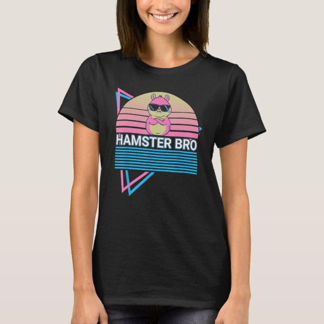 Camiseta Hamster Bro Hamster Bro Retro (Anverso)