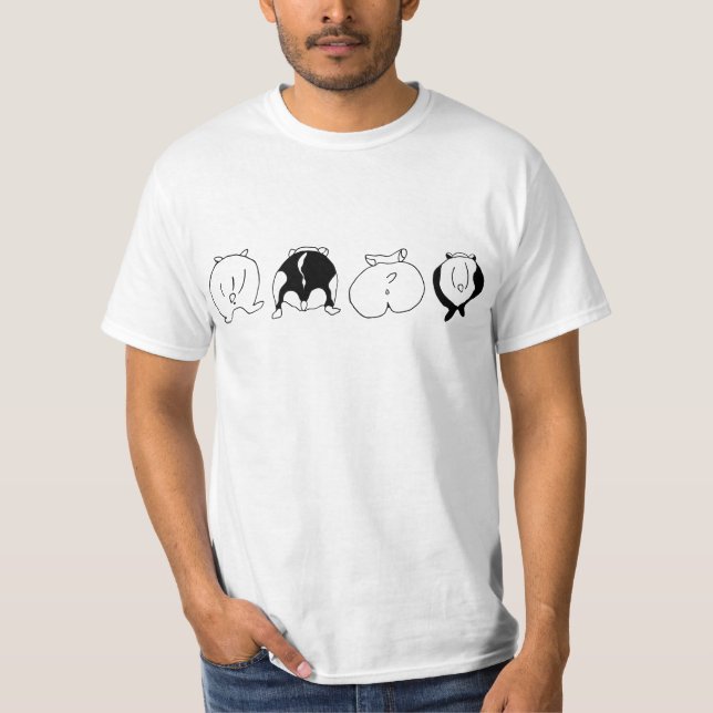Camiseta Hamster Butts (Anverso)