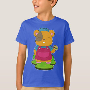 Camiseta Hamster Cheeseburger
