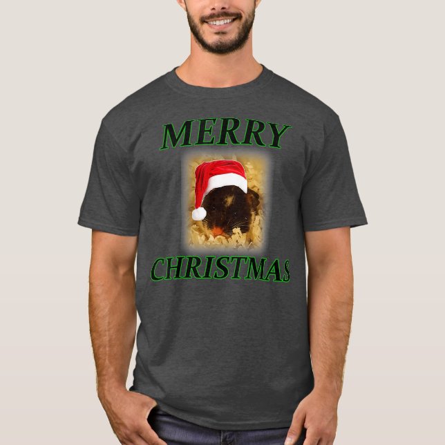 Camiseta Hamster Christmas (Anverso)