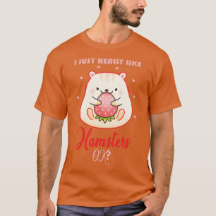 Camiseta Hamster Cita Pet Lovers Hamster