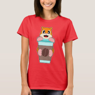 Camiseta Hamster Coffee to go