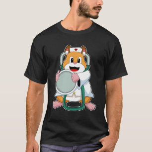Camiseta Hámster como Médica de Stethoscope.PNG