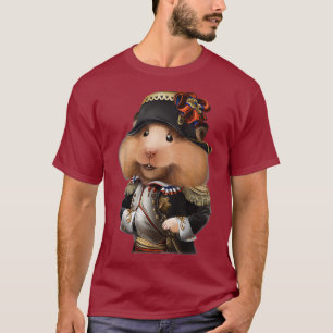 Camiseta Hámster como Napoleón Bonaparte de Francia