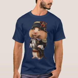 Camiseta Hámster como Napoleón Bonaparte de Francia