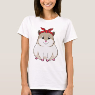 Camiseta Hamster con Bandana