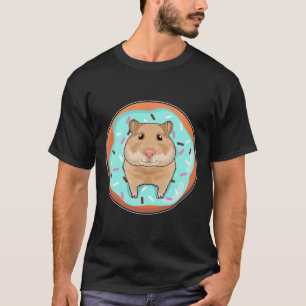 Camiseta Hamster con Donut