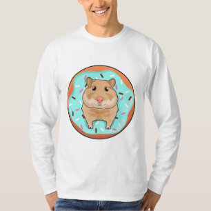 Camiseta Hamster con Donut