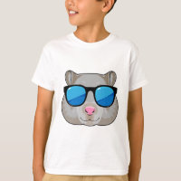 Hamster con gafas de sol