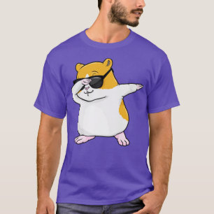 Camiseta Hámster con gafas de sol en Hip Hop Dance Dab