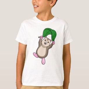 Camiseta Hámster con paracaídas