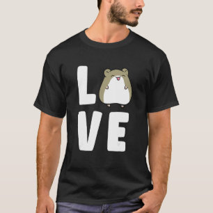 Camiseta Hamster Cute Mascota Hamster I Love Hamsters