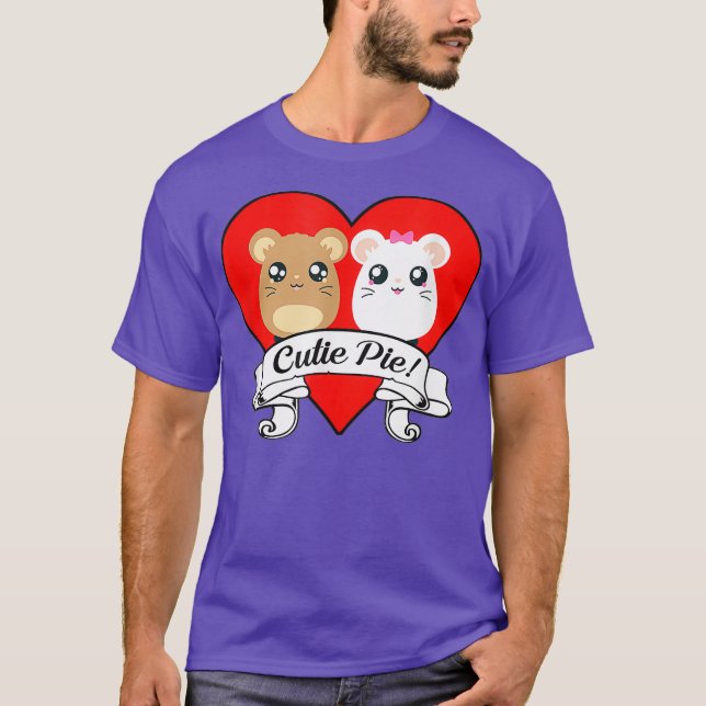 Camiseta Hamster Cute Mascota Love (Anverso)