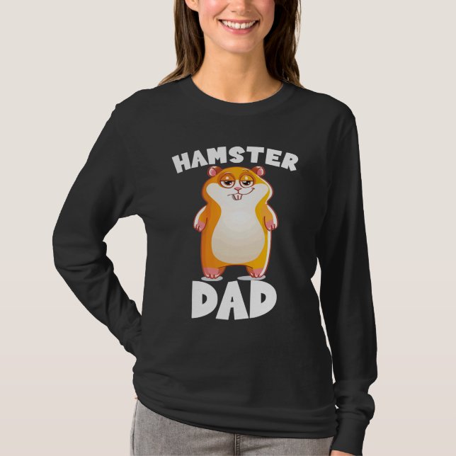 Camiseta Hamster Dad (Anverso)