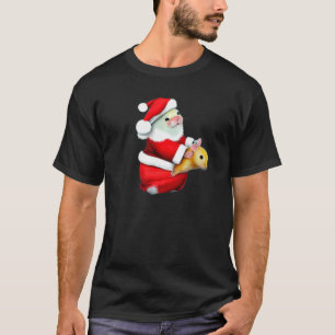 Camiseta Hamster Dad and Hamster Baby in Navidad Costume