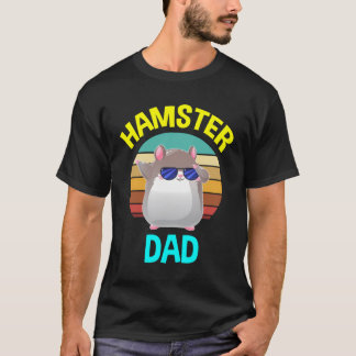 Camiseta Hamster Dad Costume Amantes Regalos Niños Hombres