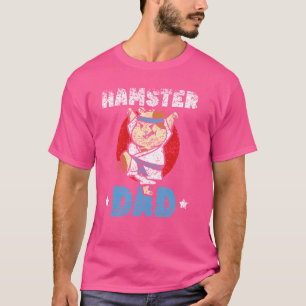 Camiseta Hamster Dad Cute Mascota Animal Dueño Hamster Padr