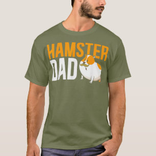 Camiseta Hamster Dad Fathers Day Rodent Hamster Small Masco