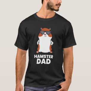 Camiseta Hamster Dad Hamster con gafas de sol