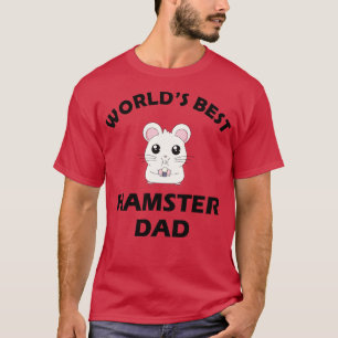 Camiseta Hamster Dad Worlds hámster dad papá