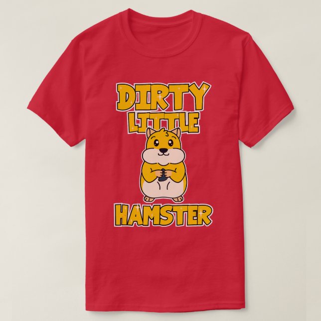 Camiseta Hamster Dirty Little Hamster (Diseño del anverso)