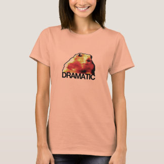 Camiseta hámster dramático/chipmunk/perro príncipe