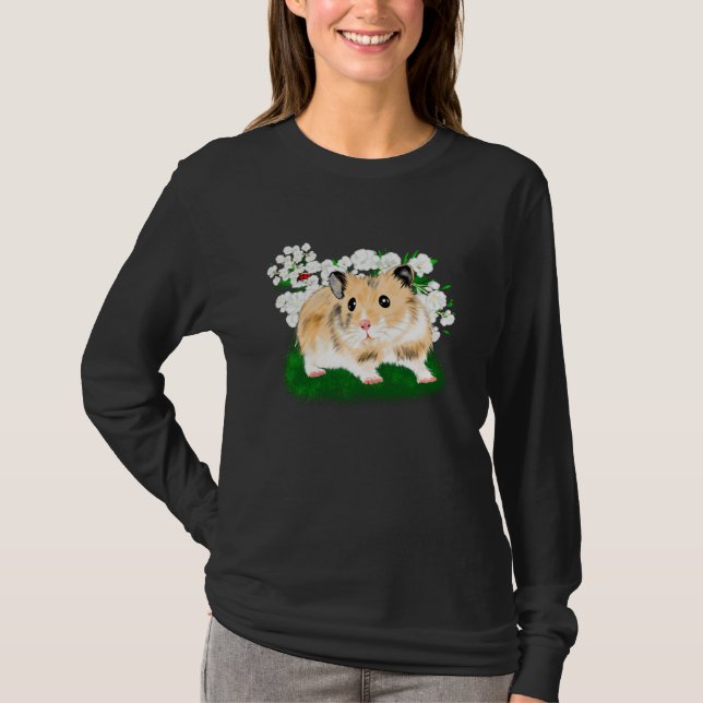 Camiseta Hamster dwarf hamster girls women children  1 (Anverso)