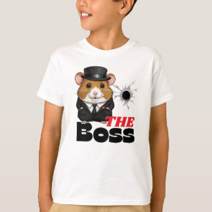 Camiseta Hamster, el jefe de la mafia