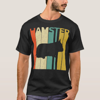 Camiseta Hámster estilo vintage Retro Lover