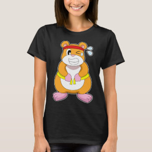 Camiseta Hamster Fitness Gymnastics Sports