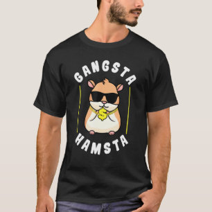 Camiseta Hamster Gangsta Hamsta Gafas de sol