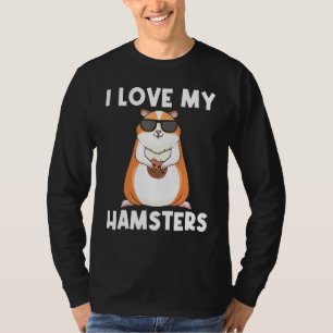 Camiseta Hámster Genial Para Hombres Mujeres Enano Sirio Ro