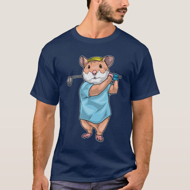 Camiseta Hamster Golf Club (Anverso)