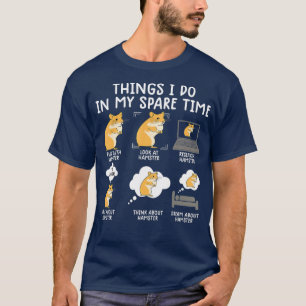 Camiseta hámster gracioso para mujeres hammy lindos amante