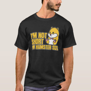 Camiseta Hamster Hammy Mascota de tamaño corto Animal Tee