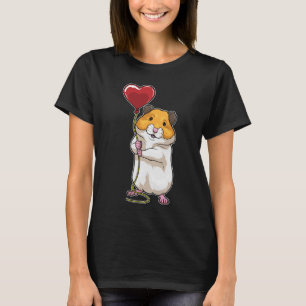 Camiseta Hamster Heart Balloon
