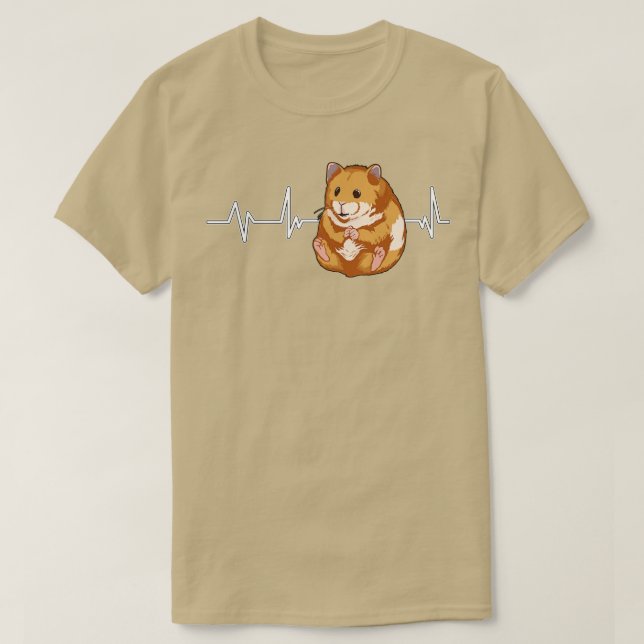 Camiseta Hamster Heartbeat 1 (Diseño del anverso)