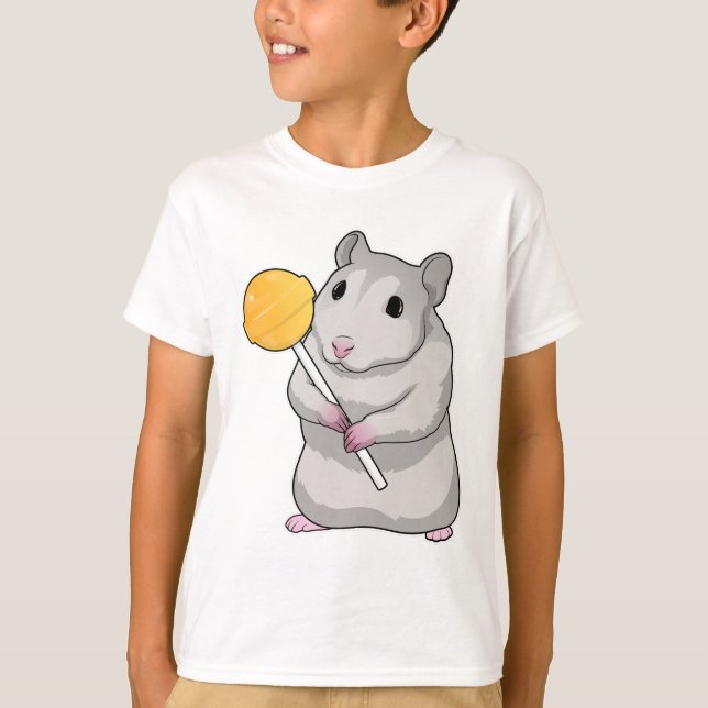 Camiseta Hamster Lollipop (Anverso)