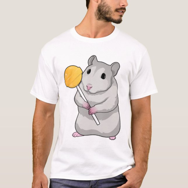Camiseta Hamster Lollipop (Anverso)