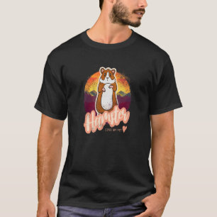 Camiseta Hamster Love My Mascota Vintage Home Animal Design