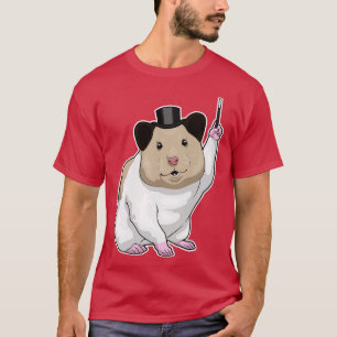 Camiseta Hamster Magician Magic Wand