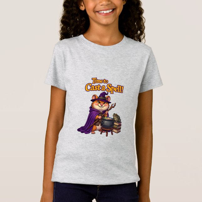 Camiseta Hamster Mago Bonito  (Anverso)