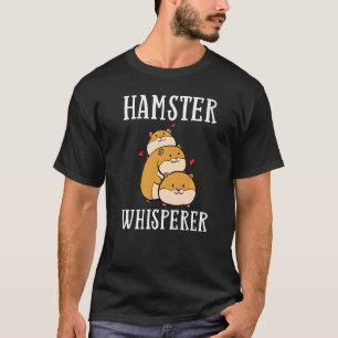 Camiseta Hámster Mascota Animal Cute Cages Ball Wheel Food 