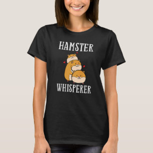 Camiseta Hámster Mascota Animal Cute Cages Ball Wheel Food